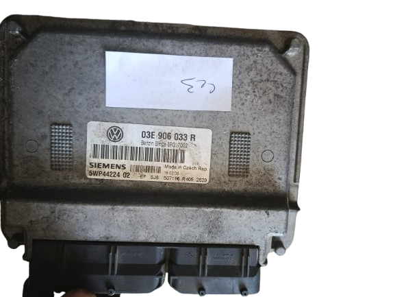Calculateur Moteur Volkswagen Polo Siemens 5WP44224 02, 5WP4422402, 03E 906 033 R, 03E906033R, SIMOS 3PG