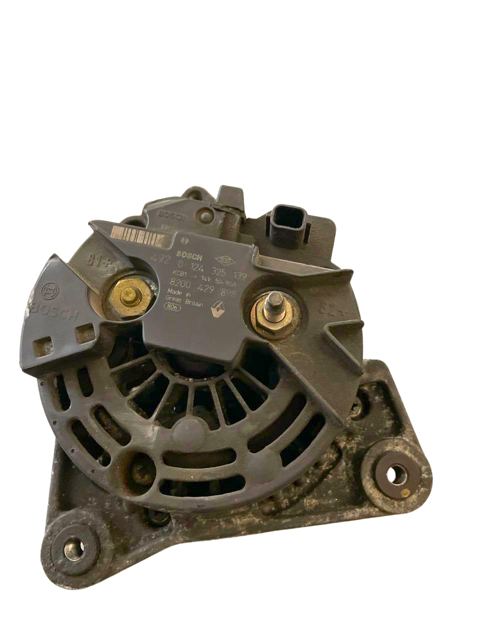 Alternateur  8200429898/ 0124325139   Bosch /CLIO3   MODUS    MEGANE2  logan sandero /1.4 1.5 1.6