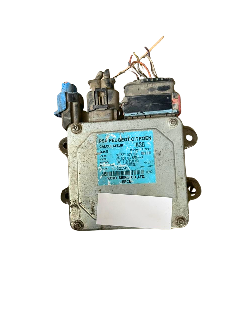 Calculateur 9653783580 6900000555 Q1T19074M2ZE G025545A KOYO PSA 57484