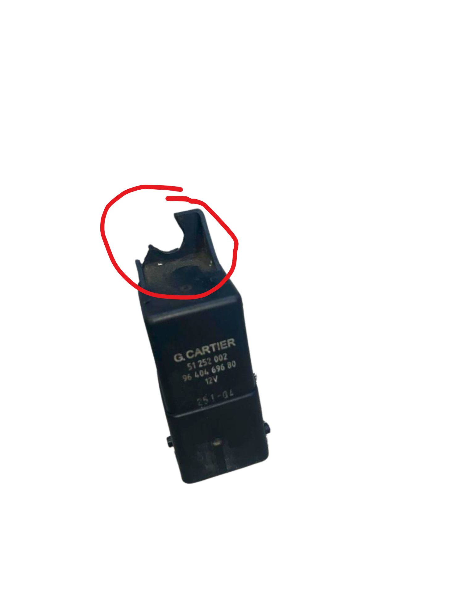 Relais De Bougie 9640469680 51252002 G.Cartier Citroen Peugeot/ MEGANE2 3 SCENIC2 3 MASTEER2 3 ESPACE4 TRAFIC2 QASHQAI1 307 308 407 508 5008 C4 ET PICASSO C5 C8 BERLINGO B9 K9 SCUDO ULYSEE MINI COOPER /1.6 2.0 2.2 1.5 1.9