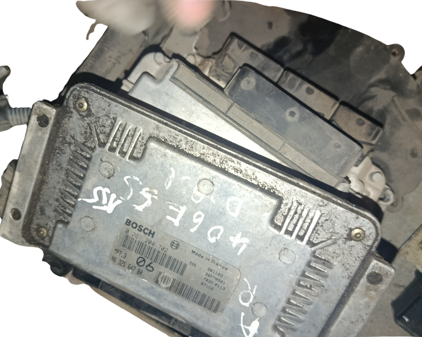 Calculateur moteur BOSCH MP7.3 Réf. 0261204702– PEUGEOT 806 / CITROËN EVASION / FIAT ULYSSE 2.0 16V – 1994–2002