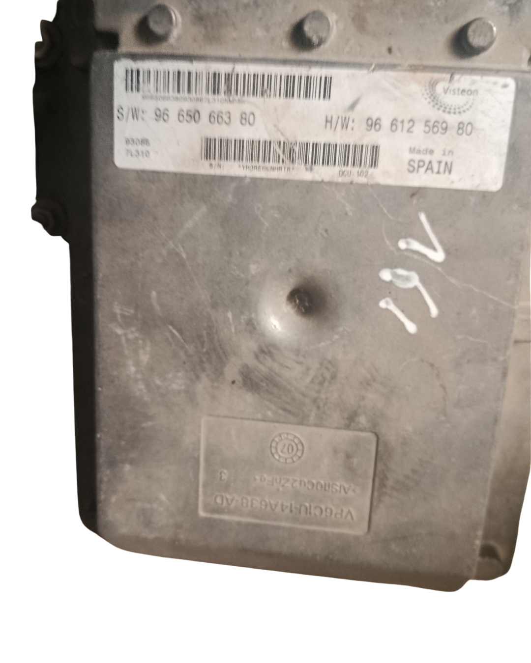 Calculateur moteur Visteon DCU-102 Réf. 9665066380– FIAT DUCATO / PEUGEOT BOXER / CITROËN JUMPER 2.2 HDi / JTD – 2006–2014