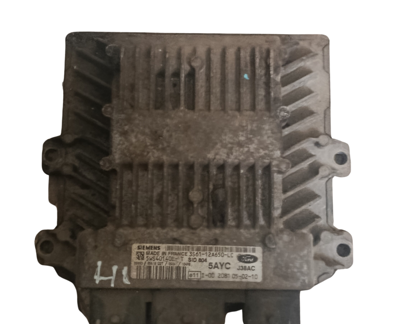 Calculateur moteur ECU Siemens SID804 – FORD FIESTA MkVI / FUSION 1.4 TDCi – 2002–2011 Réf. 3S61-12A650-LC