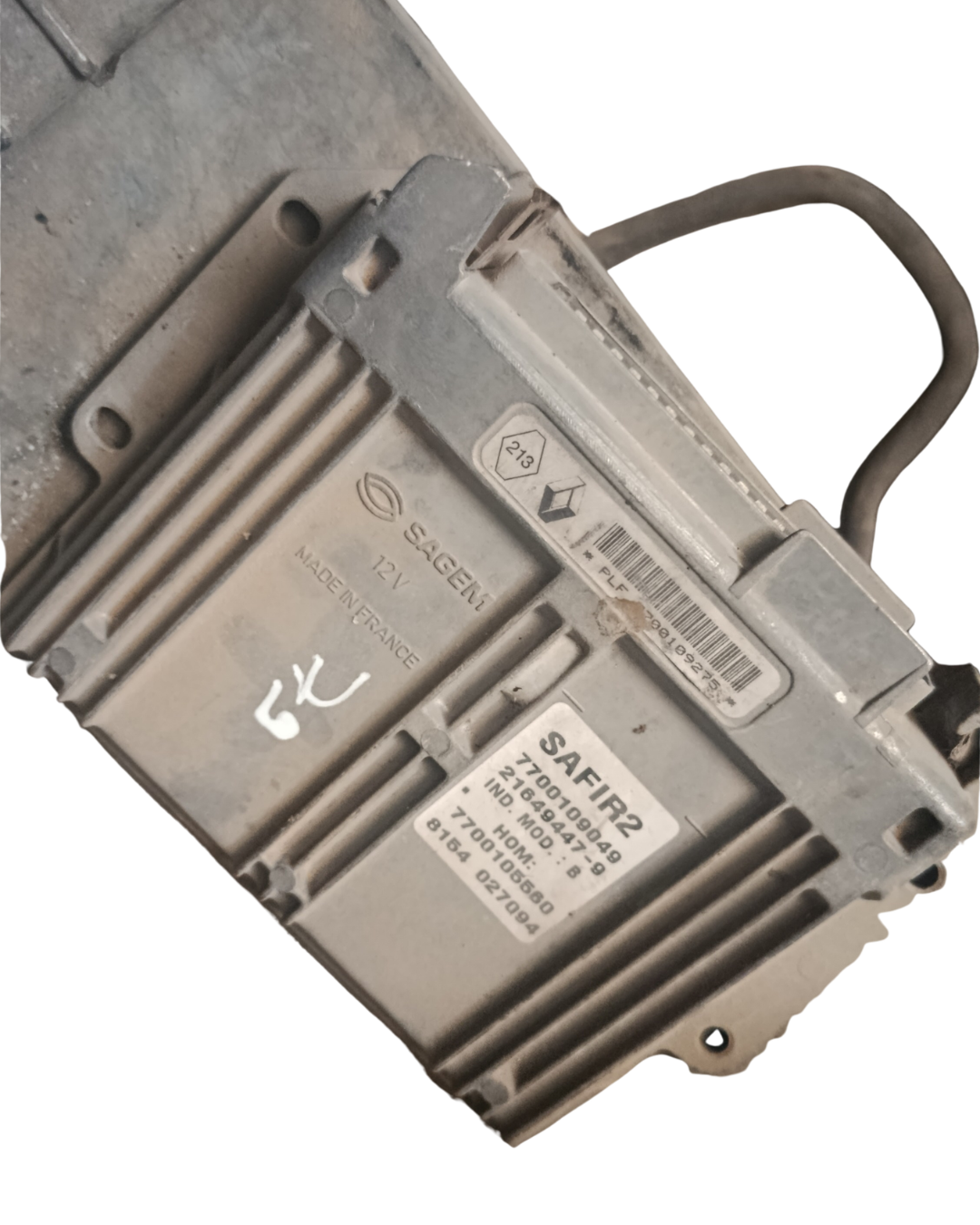 Calculateur moteur SAGEM Safir 2 – RENAULT TWINGO I (C06_) 1.2 8V – 1997–2002  ref 7700109049