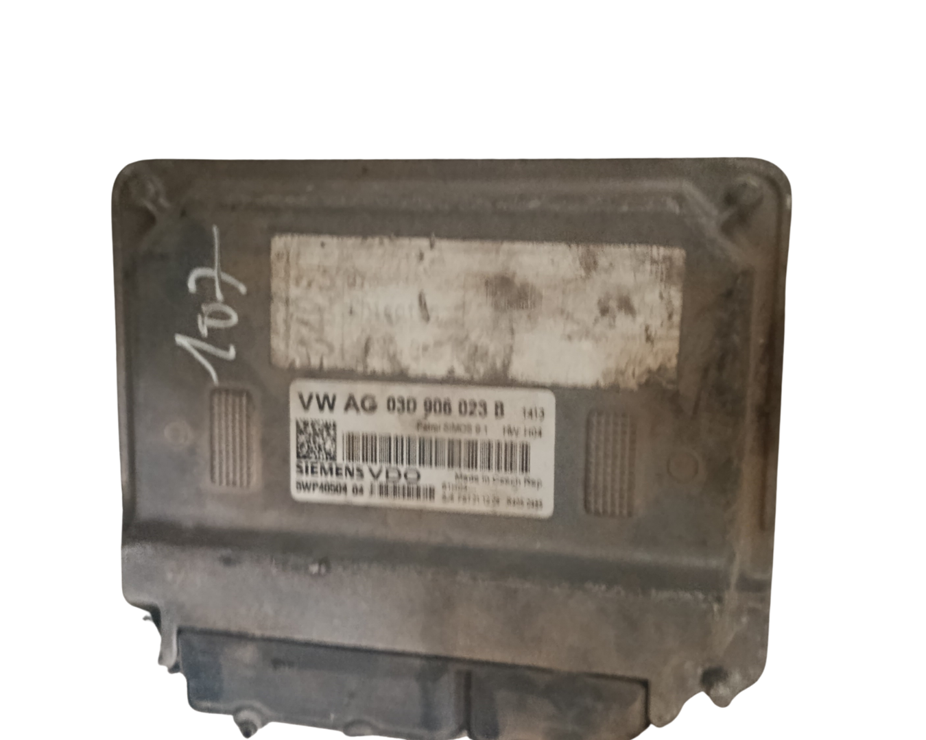 Calculateur moteur ECU Siemens SIMOS 9.1   Réf. 03D906023B – VW POLO IV / FOX 1.2 6V 55ch (40 kW) – 2003–2015