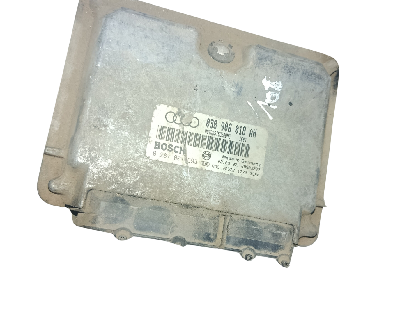 Calculateur moteur Diesel BOSCH EDC15V Réf. 038906018AH – AUDI A3 (8L) / SEAT CORDOBA 1.9 TDI 90 ch – 1996–2000