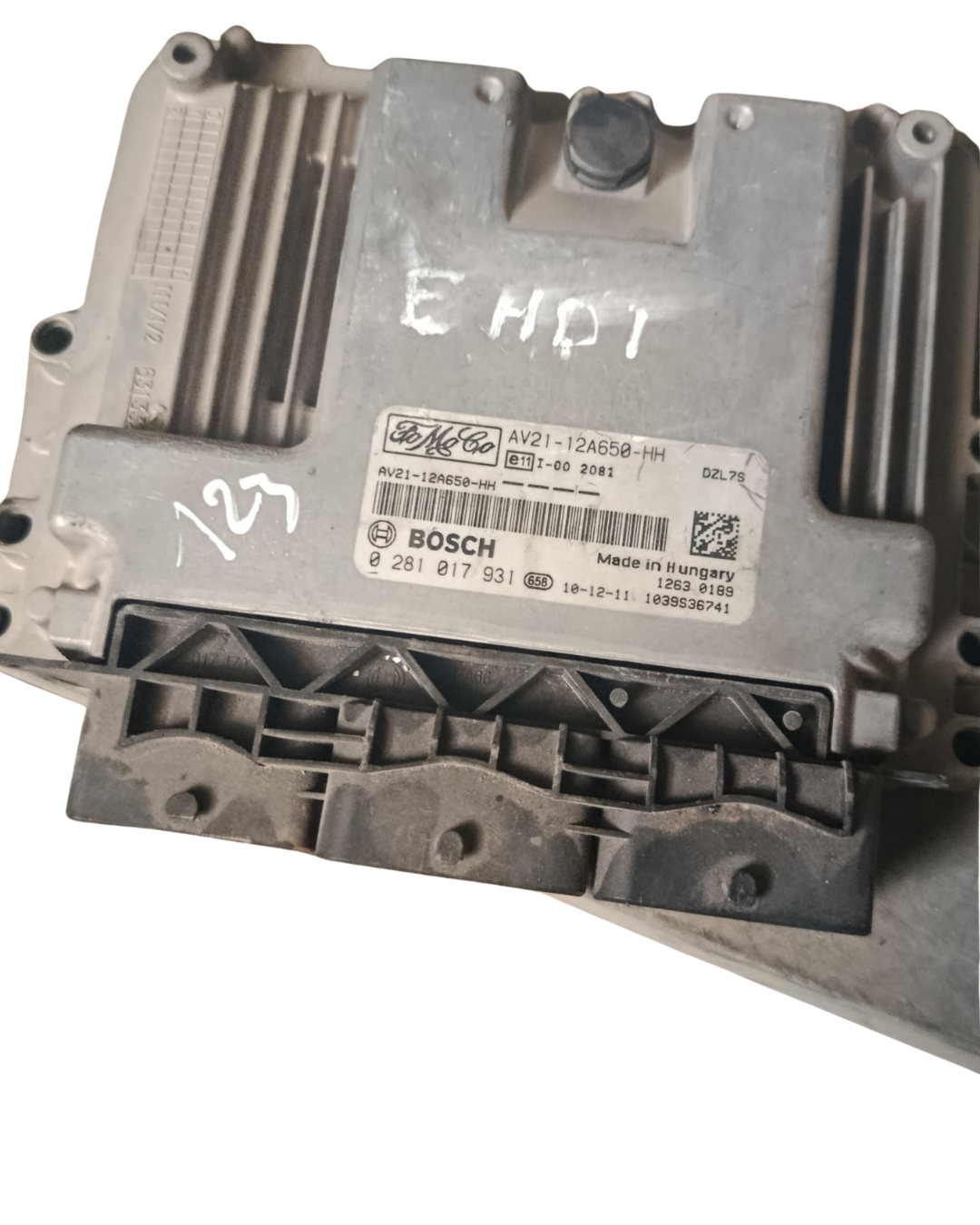 Calculateur moteur Diesel BOSCH EDC17C10 Réf. 0281017931 – FORD Focus III / Fiesta VI / Transit / C-MAX / ECOnetic 1.6 TDCI – 2009–2015