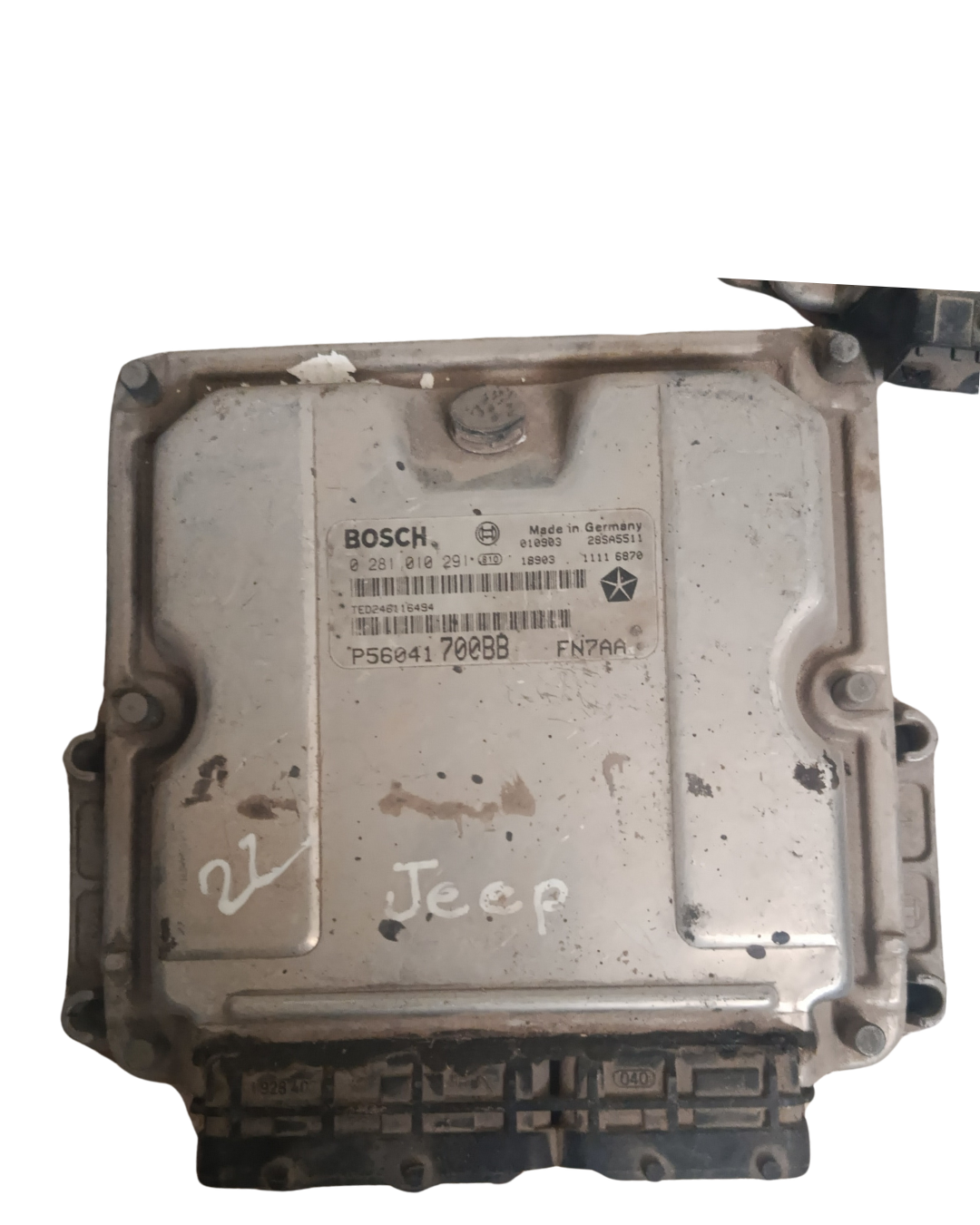 Calculateur moteur (ECU) – BOSCH – Référence 0281010291 JEEB  2.5 CRD  A3 LEON  OCTAVIA 1.9 TDI