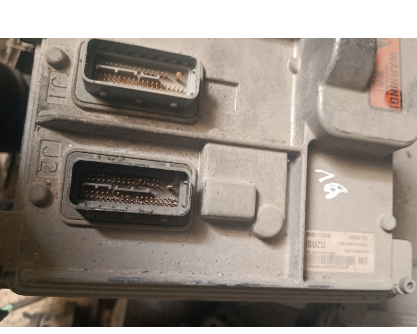 Calculateur moteur Diesel DELPHI Réf. 8980173448 – ISUZU D-MAX / HOLDEN RODEO – 2004–2012