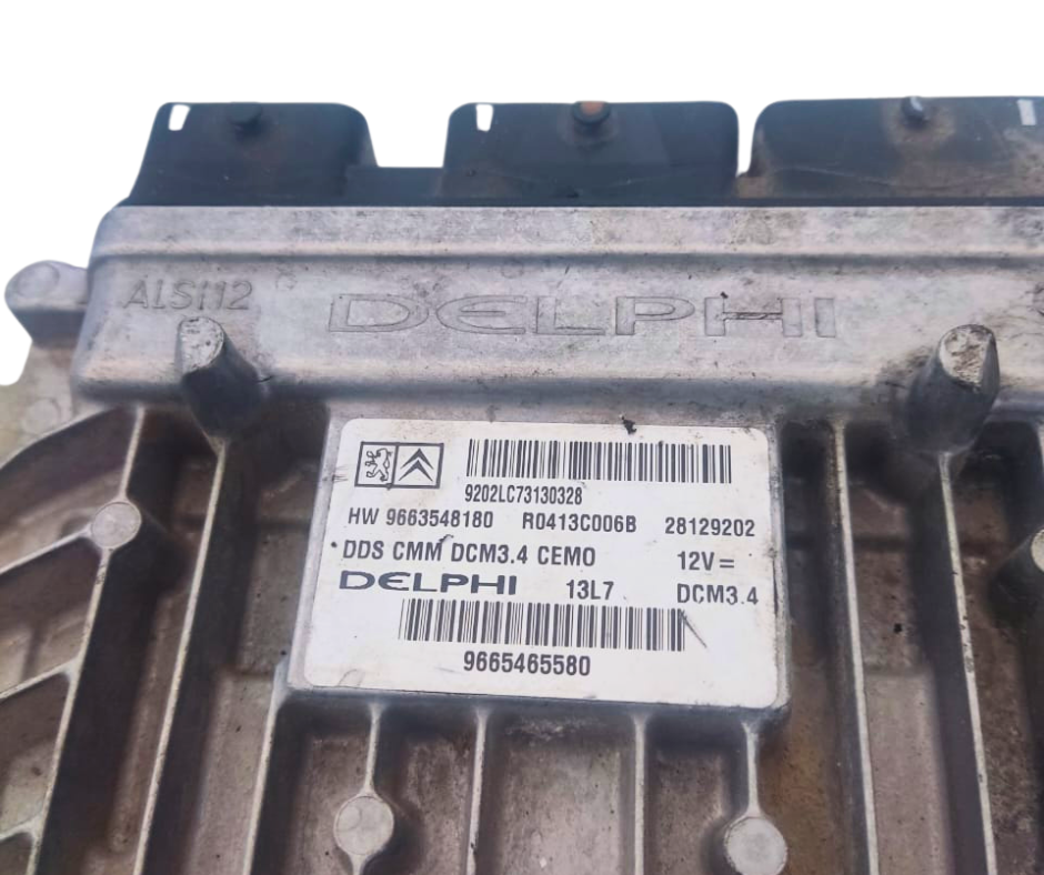 Calculateur 9665465580 9663548180 R0413C006B PSA Delphi Peugeot 407 / Citroën C5 2.0 HDi 136 ch.