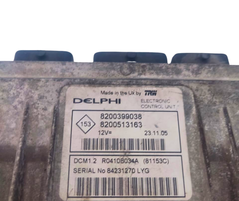 Calculateur 8200399038 8200513163 R0410B034A Renault Delphi / clio3 modus grand modus kangoo2 megane2 3 scenic2 3 / nissan micra note / dacia logan sandero /  1.5 dci