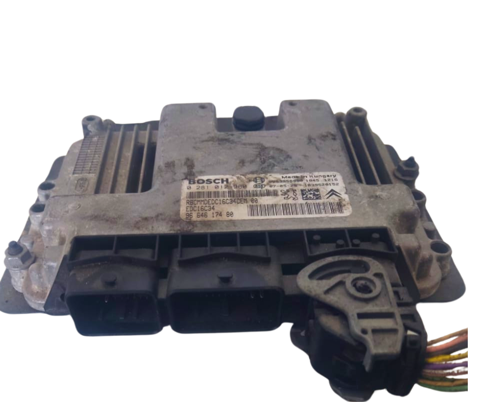 Calculateur PEUGEOT CITROEN 1.6 HDI 0281012980 9664617480 c4 c4 picasso