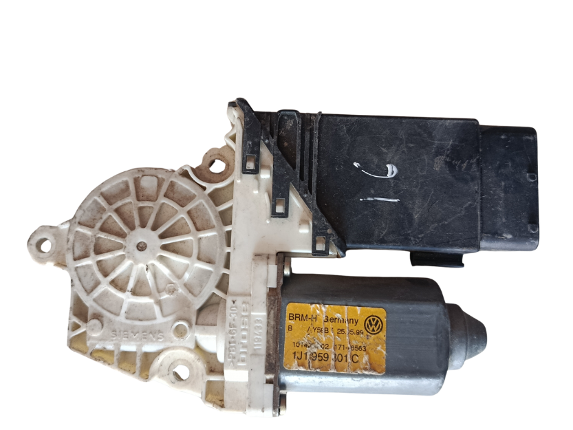 Moteur de lève-vitre avant gauche avec module confort – Groupe VAG (Plateforme PQ34) golf 4 jetta 4 bora  golf5  leon 1 toledo octavia – 1998-2006