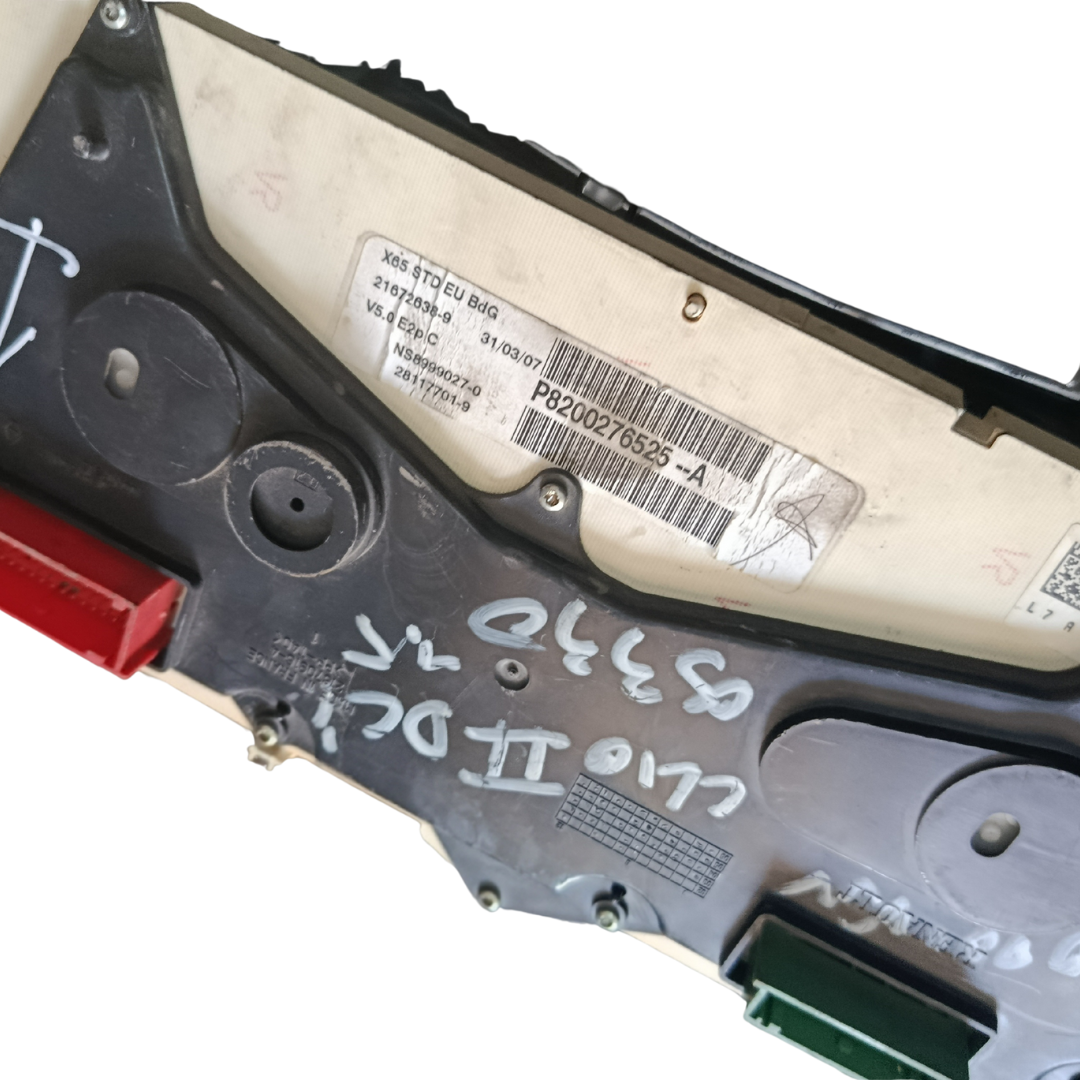 Compteur de vitesse / groupe d’instruments P8200276525A – CLIO 2 SYMBOL CLIO 3 1.5 DCI