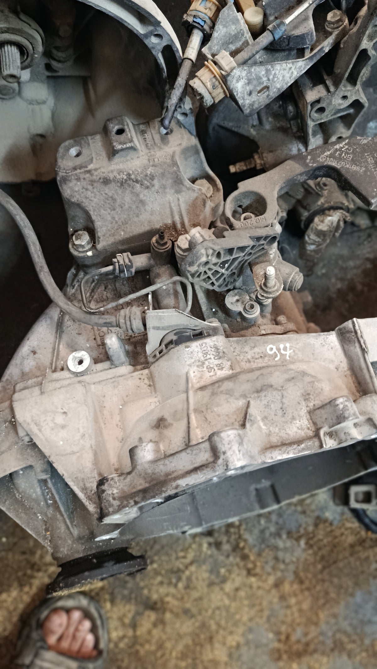 Boîte de vitesses manuelle – Volkswagen Caddy III (2K) – Moteur Essence 1.2 TSI (CBZB, 105 ch) – environ 2010-2016
