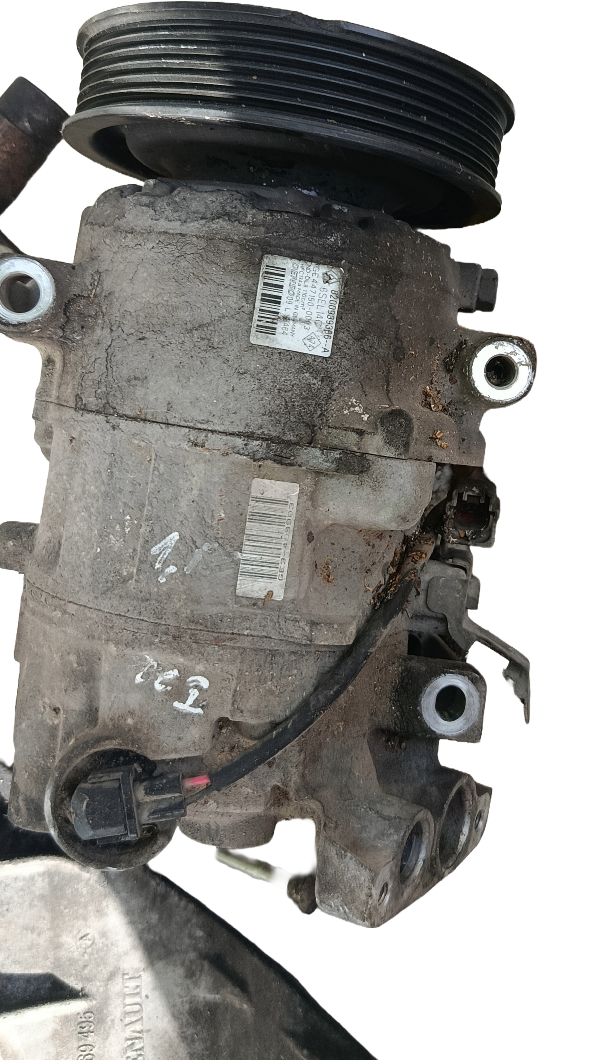 Compresseur de climatisation – Groupe Renault / Dacia – Moteur 1.5 dCi (K9K) / 1.6 16V (K4M) – 2008-2017 megane scenic  clio   logan sendero  dustur