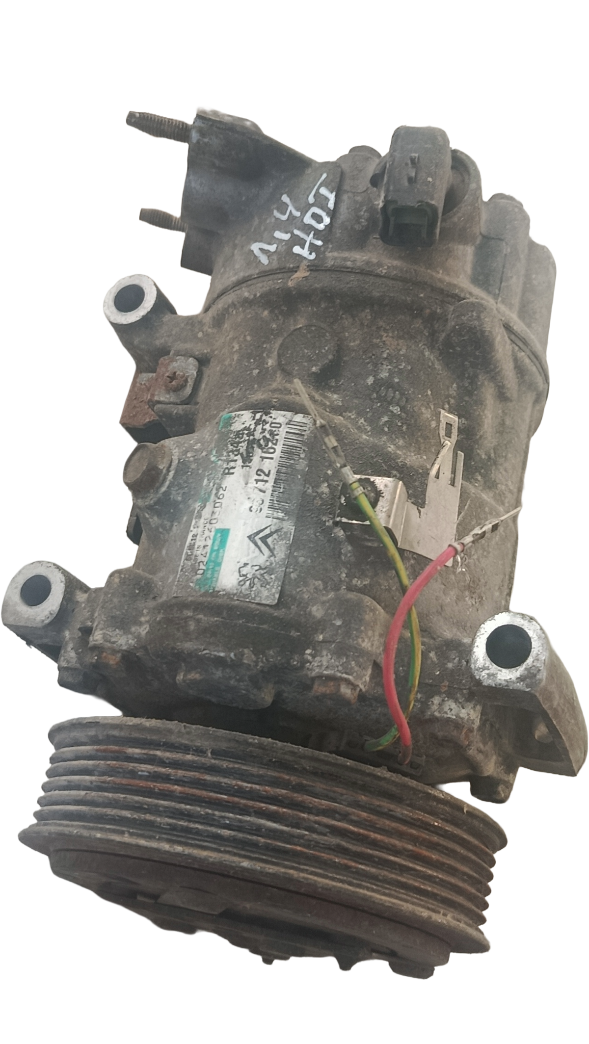 Compresseur de climatisation – Citroën C3 / C4, Peugeot 207 / 308, Mazda 6 – Moteurs 1.4 / 1.6 – 2002-2013