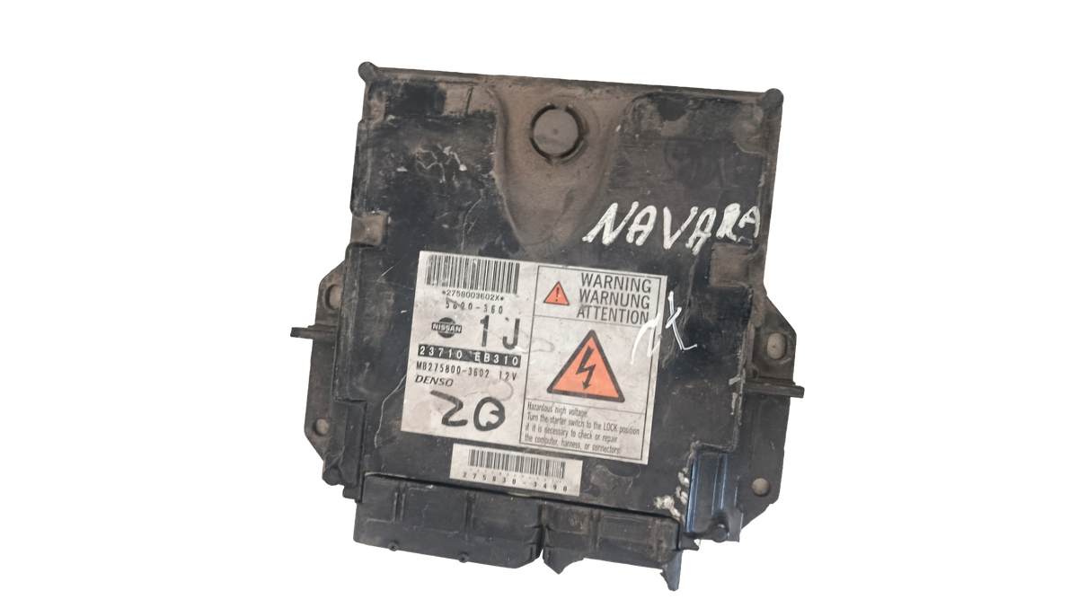 Calculateur moteur – Nissan Navara D40 / NP300 – Moteur Diesel 2.5 dCi (YD25DDTi) – 2005-2015