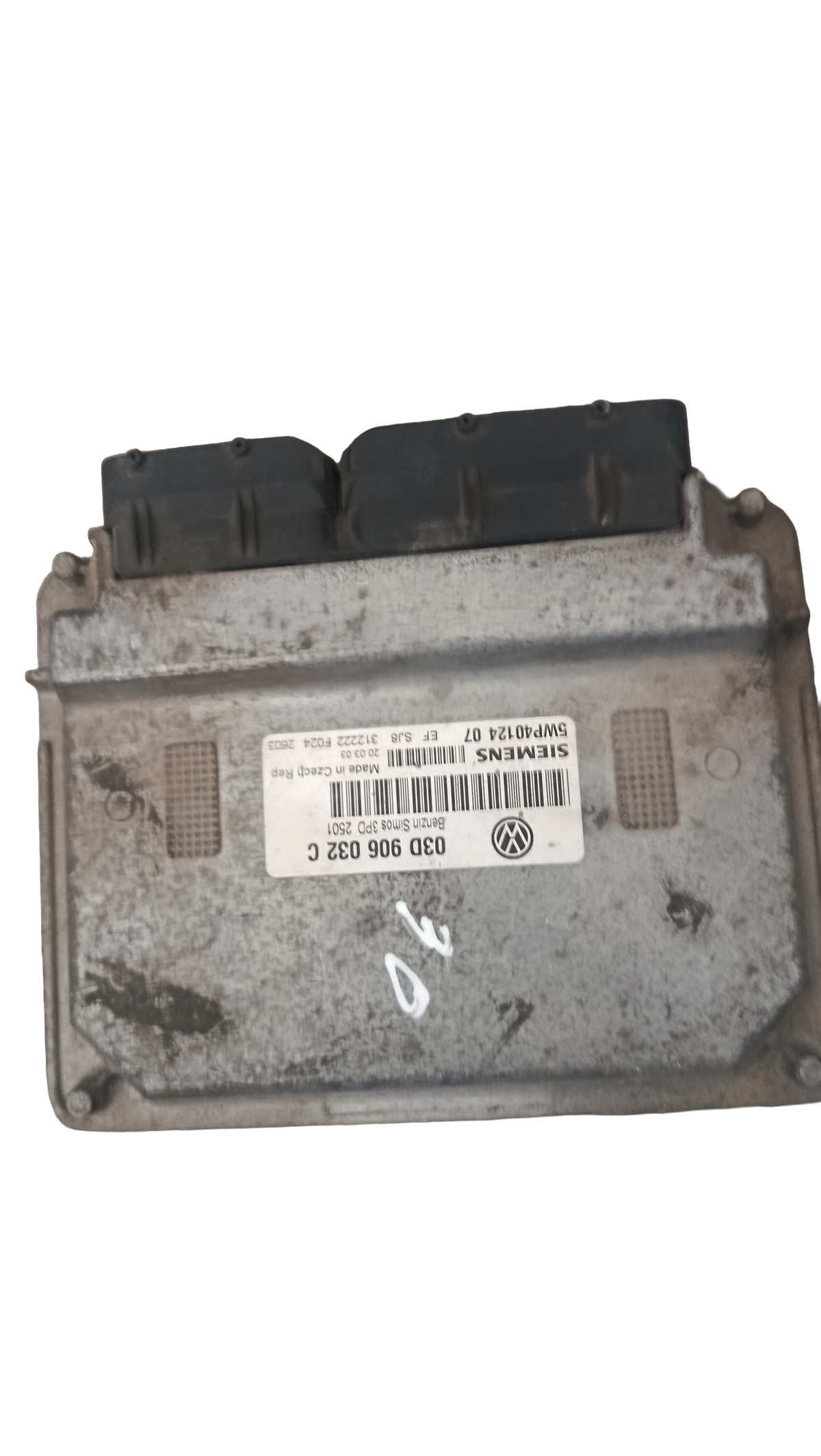 Calculateur moteur – Volkswagen Polo IV / Skoda Fabia II / Seat Ibiza – Moteur essence 1.2 6V / 12V (BMD, BBM, AZQ) – 2001-2010