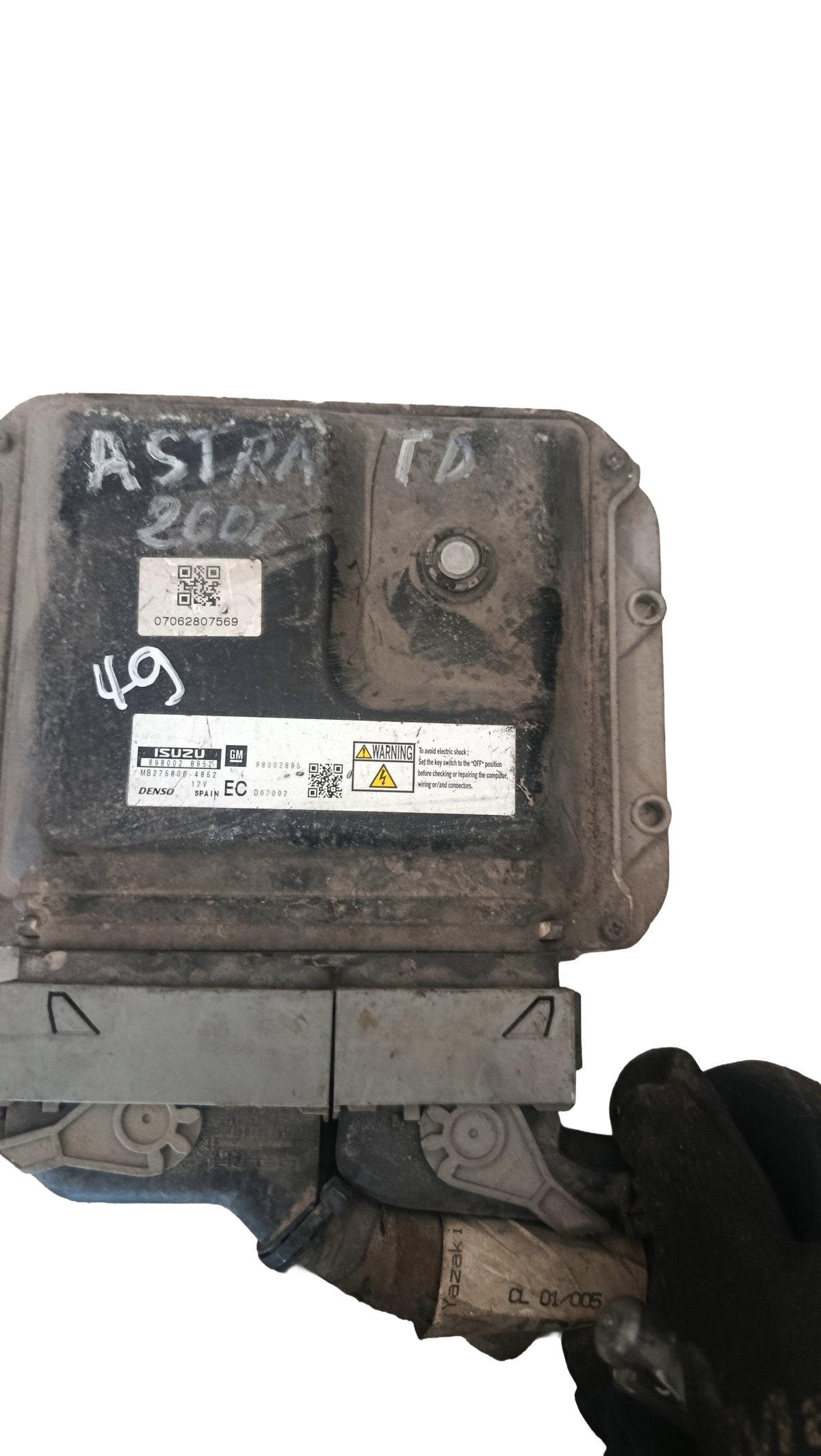 Calculateur moteur – Opel Astra H / Zafira B – Moteur Diesel 1.7 CDTI (Z17DTR) – 2007-2010
