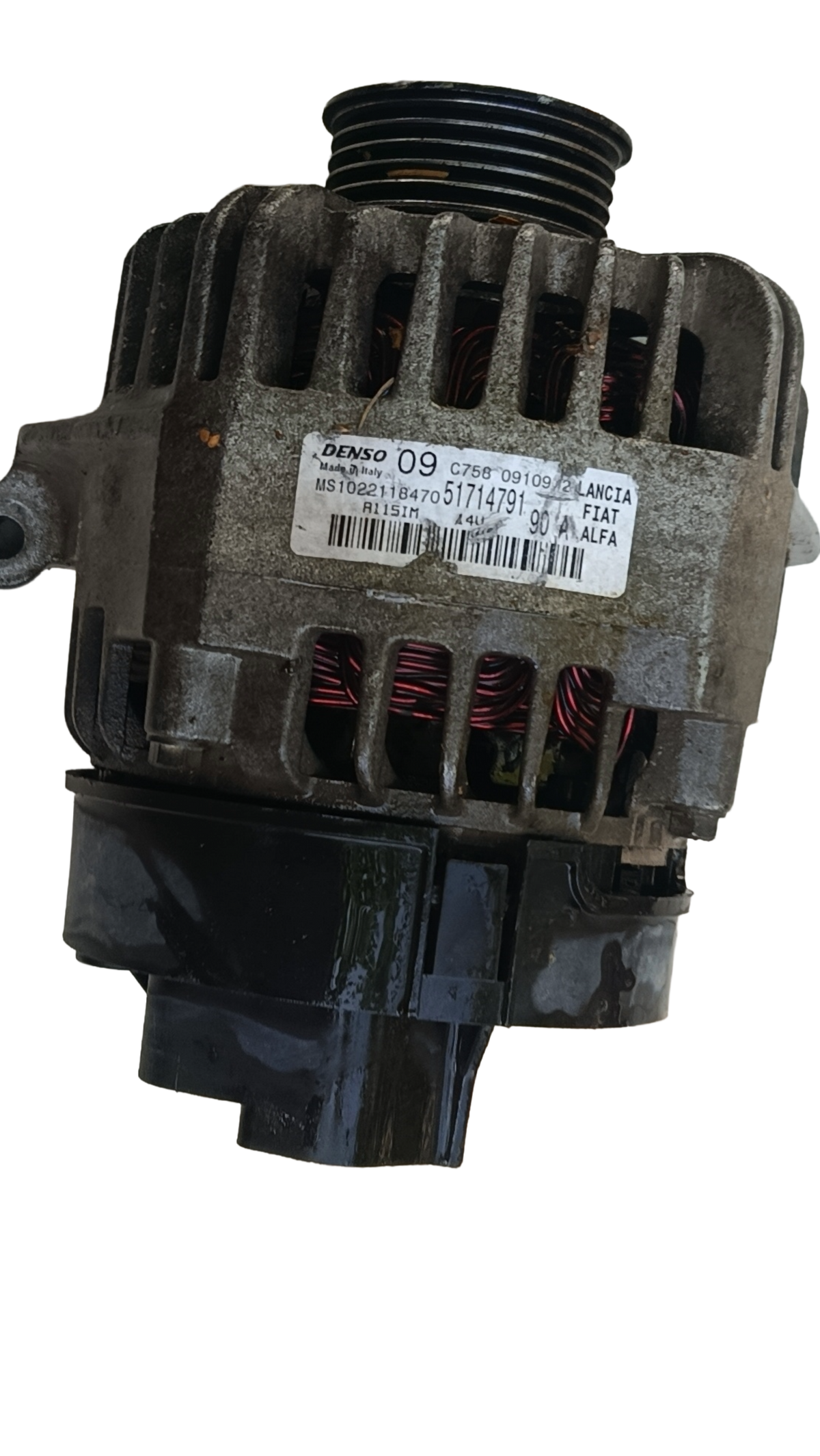 Alternateur – Groupe Fiat / Stellantis – Moteurs 1.2L / 1.4L – 2001-2024 fiat 500 panda grande punto stilo idea doblo liena romeo ypsilon ford ka