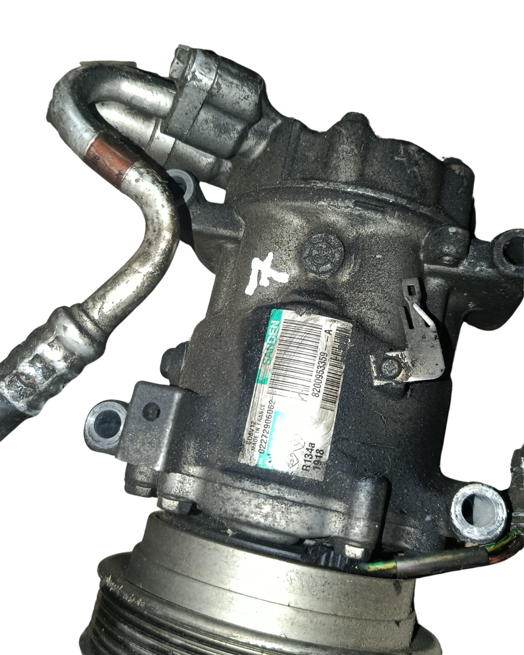 Compresseur de climatisation – Groupe Renault / Mercedes – Moteurs 1.4/1.5/1.6  Réf. 8200953359 MODUS CLIO3 TWINGO2 CITAN