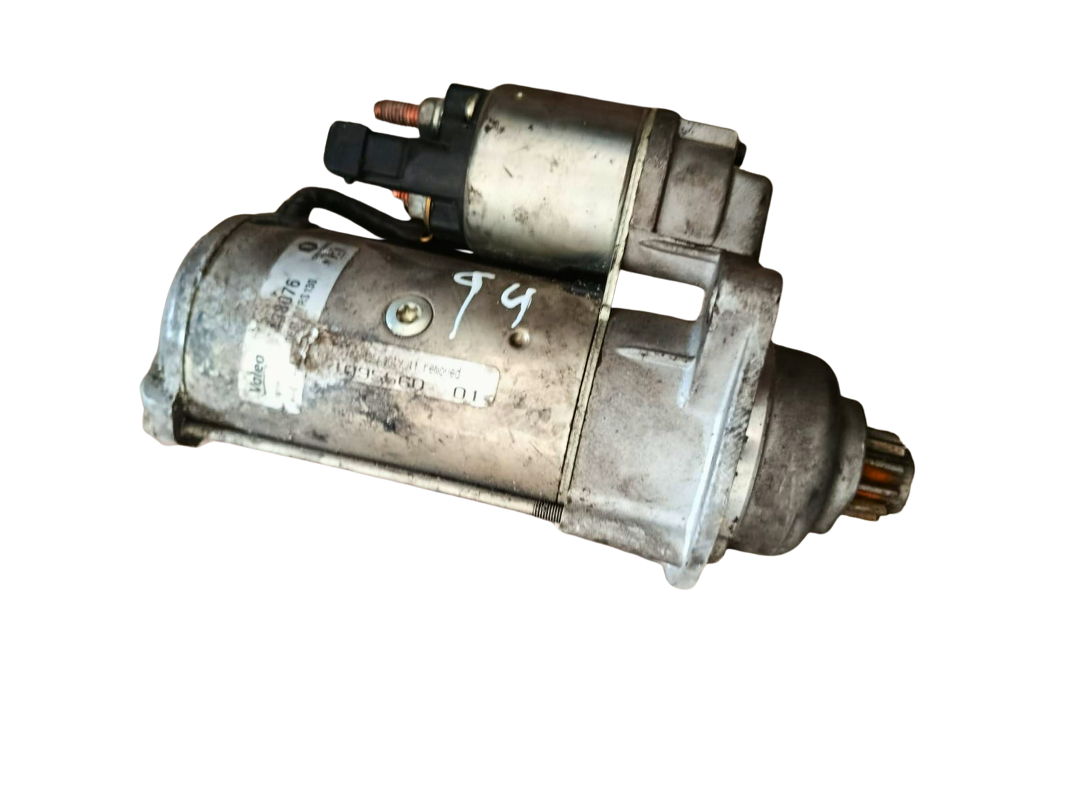 Démarreur Valeo 438076/VW-Audi-Seat-Skoda 1.9 TDI &amp; 1.8T – Golf IV / Jetta / New Beetle / Passat B5 – A3 / A4 – Leon / Toledo – Octavia I/1.9 TDI 90-115ch-101ch-130ch