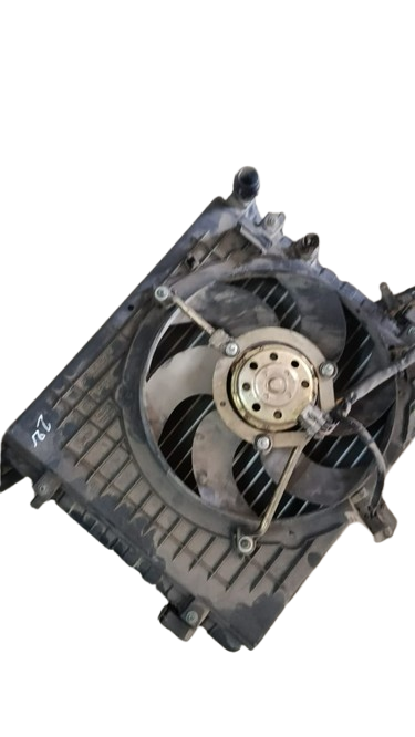 Radiateur + Condenseur de climatisation + Ventilateur moteur GOLF 4&nbsp; BORA BEETLE A3 ref 1J0121207 / 1J0121207M / 1J0121207T