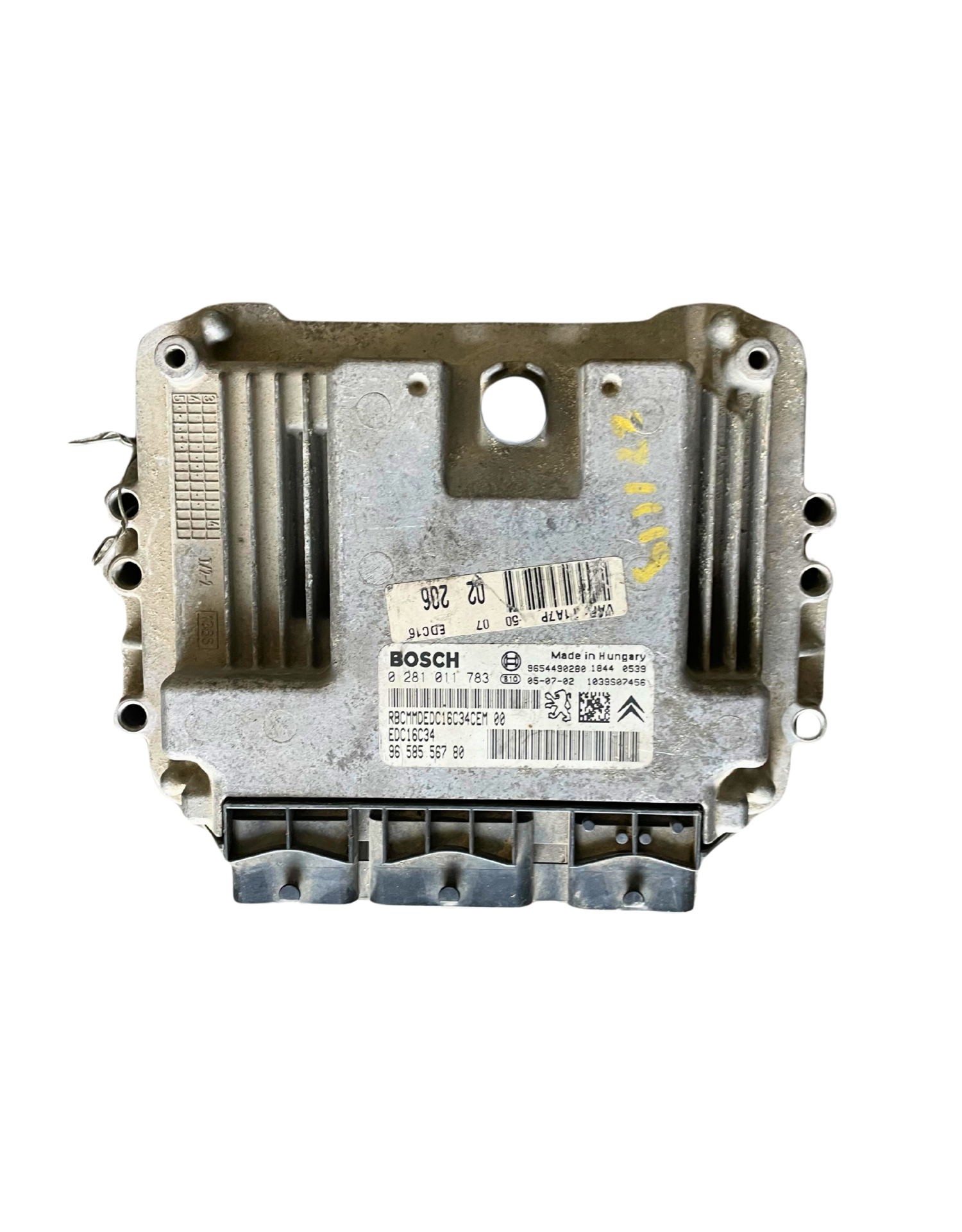 Calculateur 0281011783 9658556780 9654490280 PSA Bosch / 206 206 + c3 c2 saxo /1.4 hdi