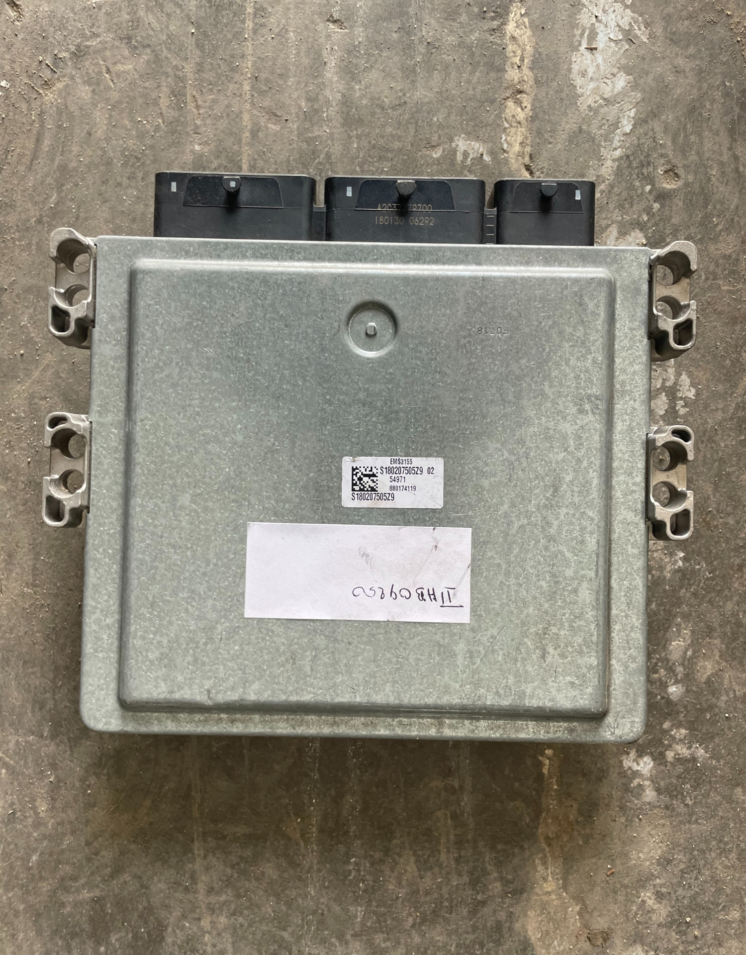 Calculateur Renault EMS3155 237106101R S180206145A Continental / clio 4 capturmegane 4 scenic4 kadjar kangoo2 duster dokker qaschquai juke / 1.2  tce  1.2 dig