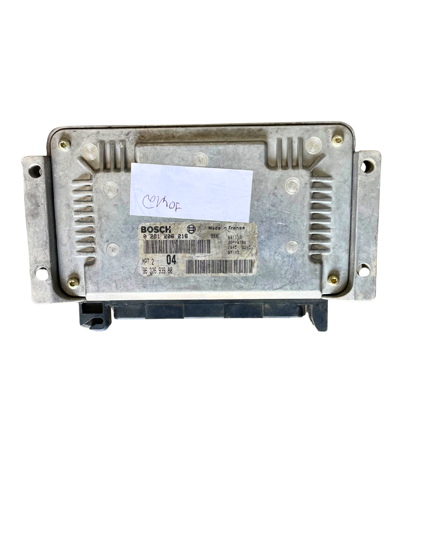 Calculateur 0261206216 9632693980 PSA Bosch /206 xsara  picasso saxo/ 1.6 i