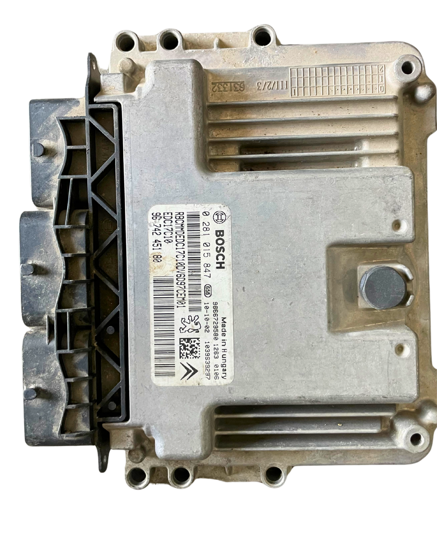 Calculateur 0281015847 9674245180 9666729580 PSA Bosch /207 308 307 c3 et picasso ds3 /1.6 hdi