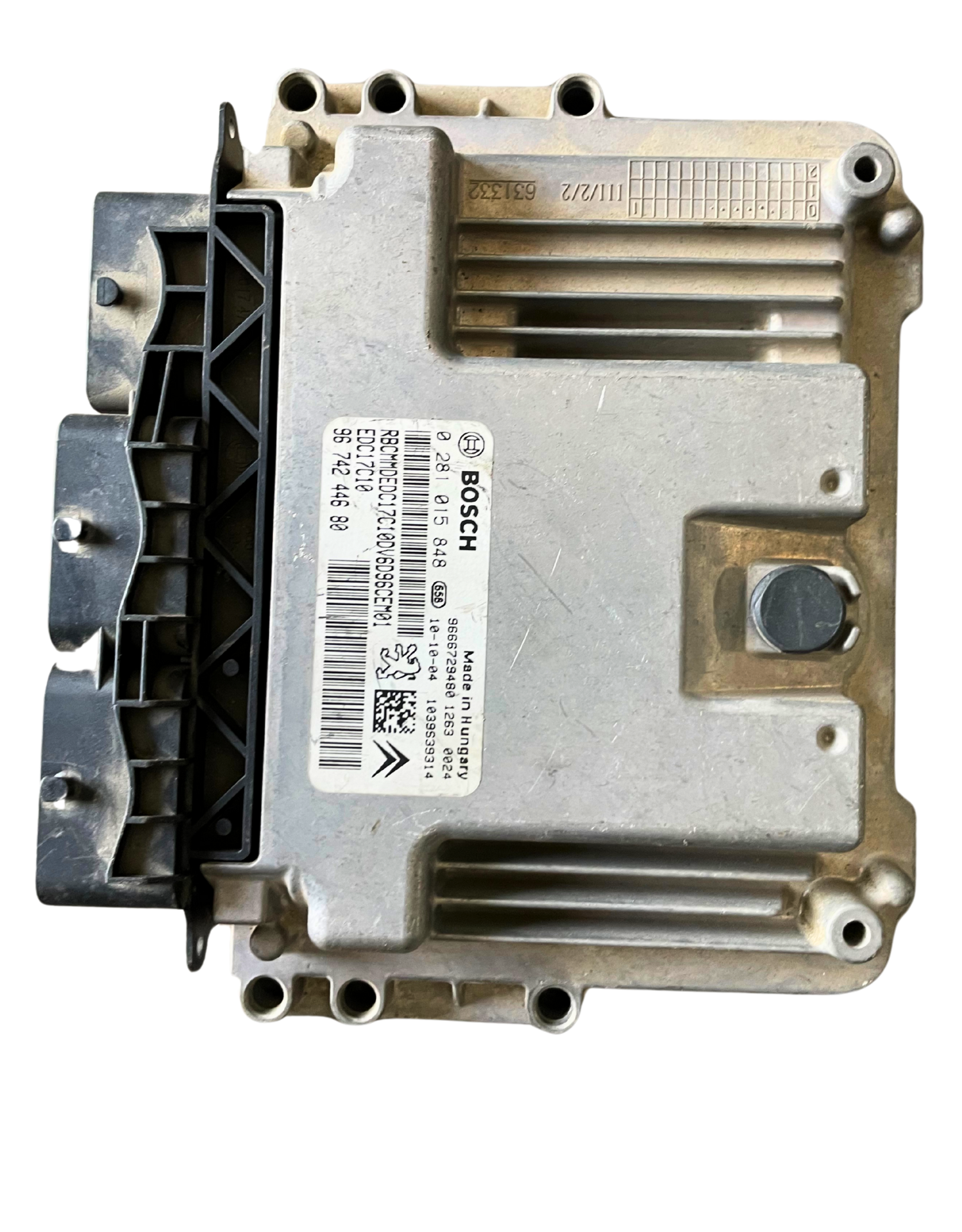 Calculateur 0281015848 9674244680 9666729480 PSA Bosch /207 308 c3 et picasso ds3 / 1.6 hdi  9hp