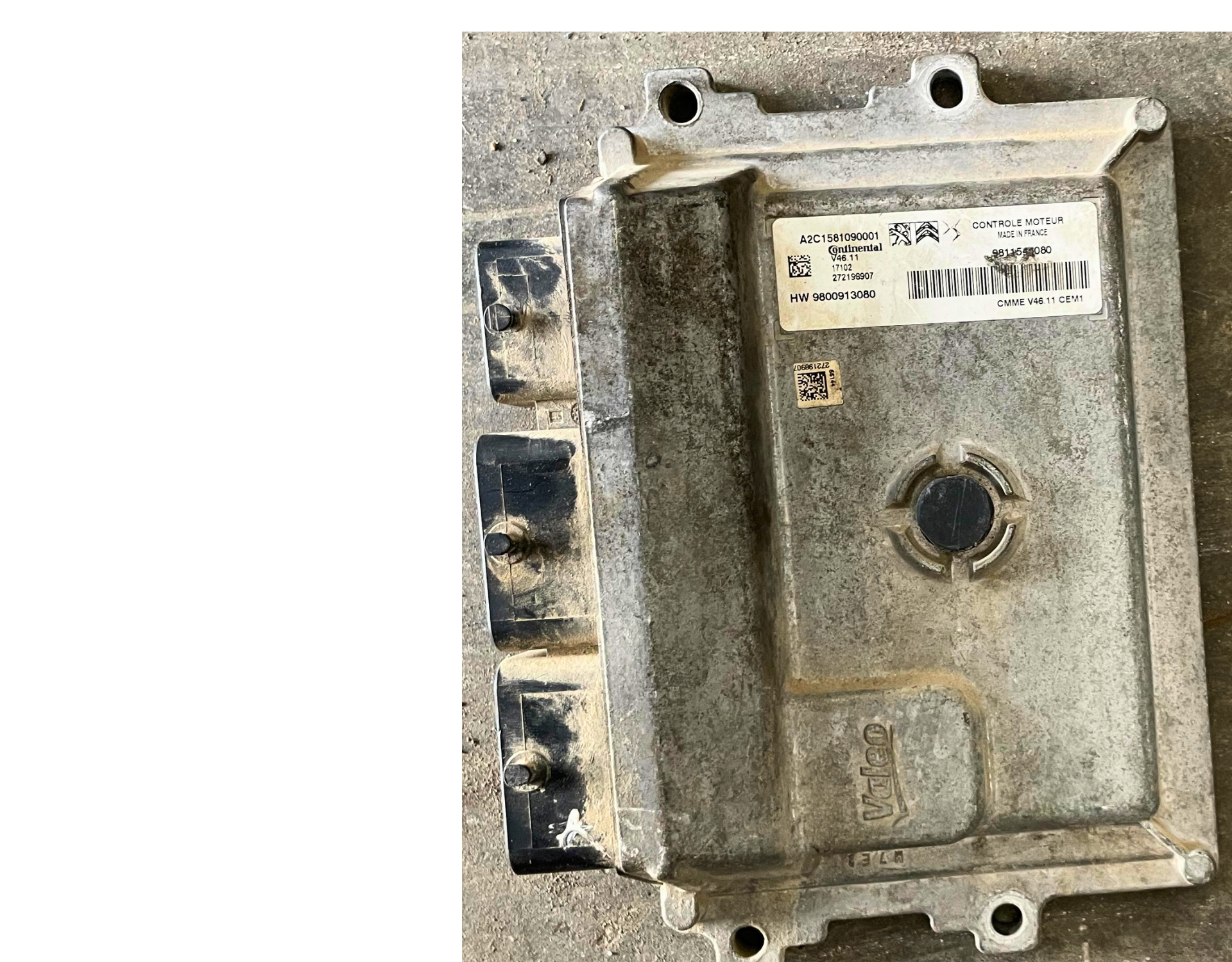 Calculateur 9811545080 /208 2008 308 301 c3 3 c4 cactus c-elysee c4 picasso ds3 /1.2 PureTech/VTi 60-82 ch &amp; 1.6 VTi 120 ch)