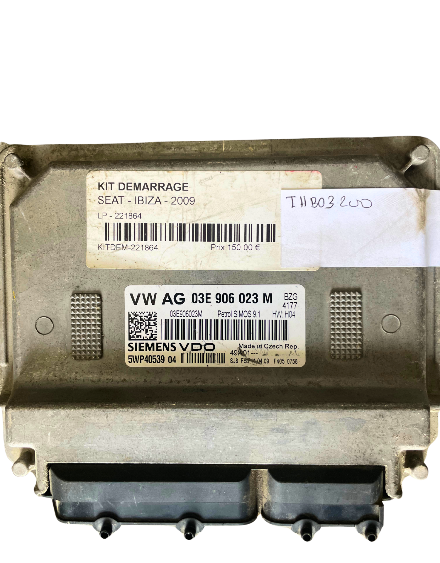 calculateur seat 03E906023M 5WP40539/ibiza 4  polo 5 fabia 2 1.2 12v