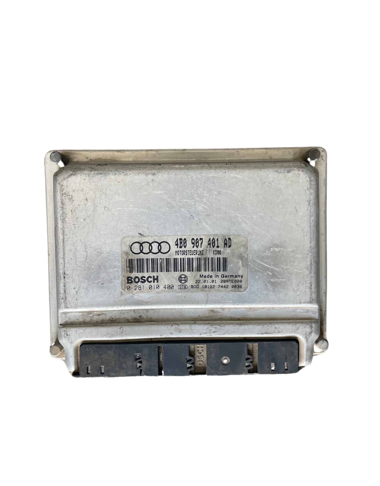 Calculateur moteur UK176741-55 4b0907401ad 0281010400 /a6 c5 passat b5 2.5 tdi