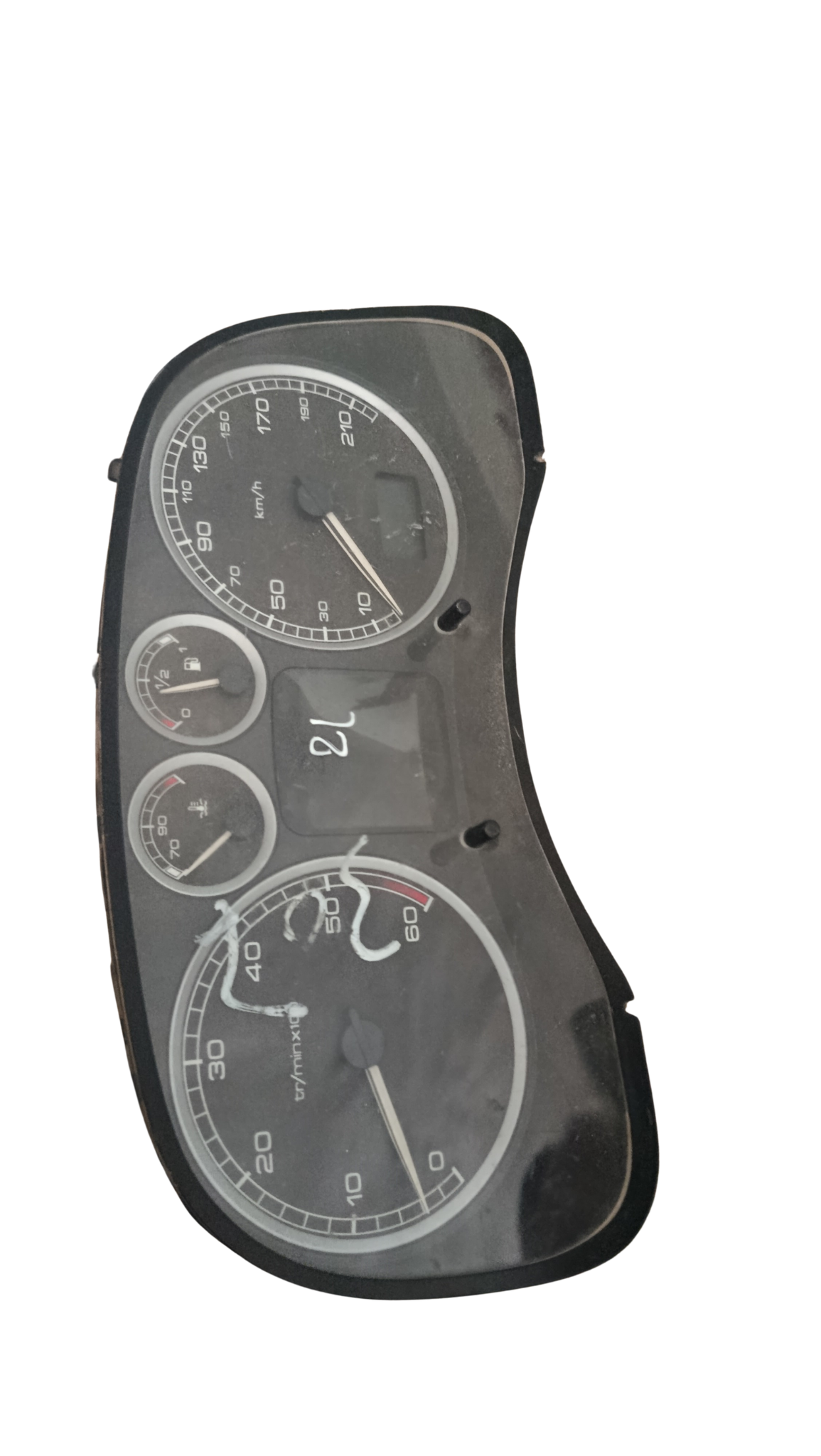 Combiné d’instruments – PEUGEOT 307 (3A/C, 3B/C) – 2001–2008 Réf. P9636708880 E 05