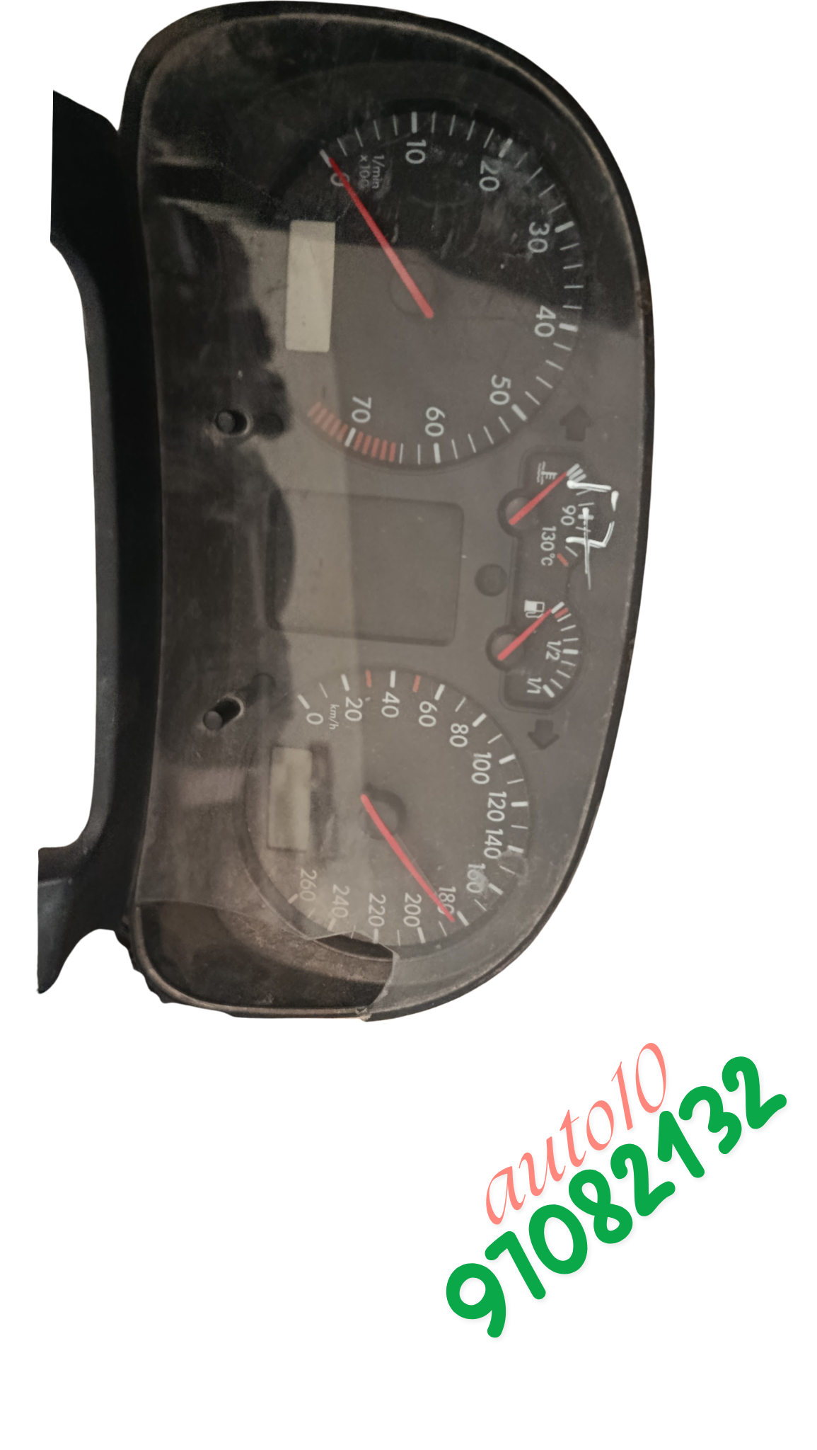 Combiné d'instruments (tableau de bord) Réf. 1U0919860DX– SKODA OCTAVIA I (1U2, 1U5) – 1996–2010
