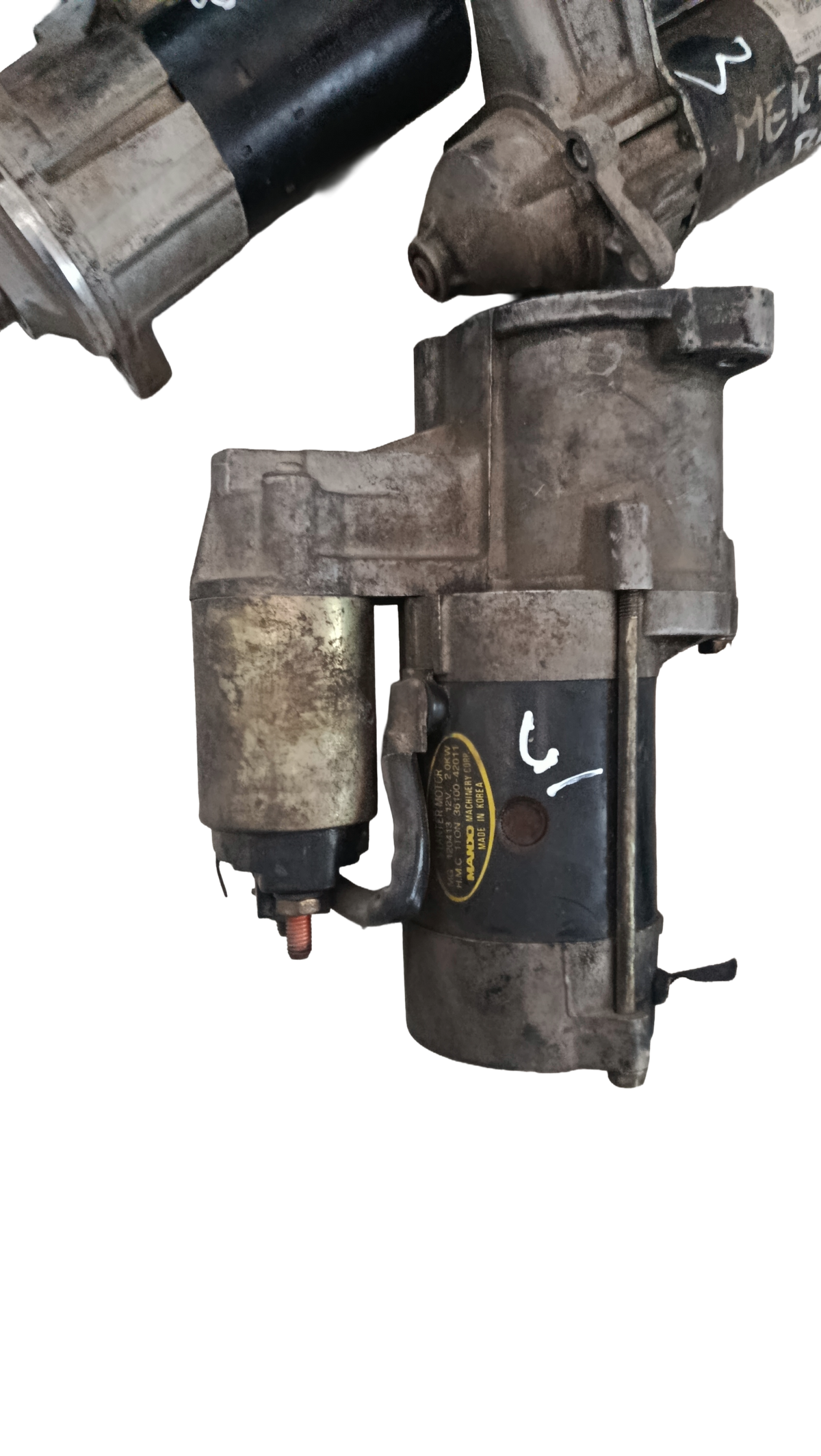 &nbsp;Démarreur – Mitsubishi Pajero / Lancer / Galant / Hyundai Galloper / H1 – 2.0 D / 2.5 TD (Diesel) – 1990-2007 Référence OE : MG120413 (Référence équipementier BV PSH, associée aux références OEM Mitsubishi / Hyundai)
