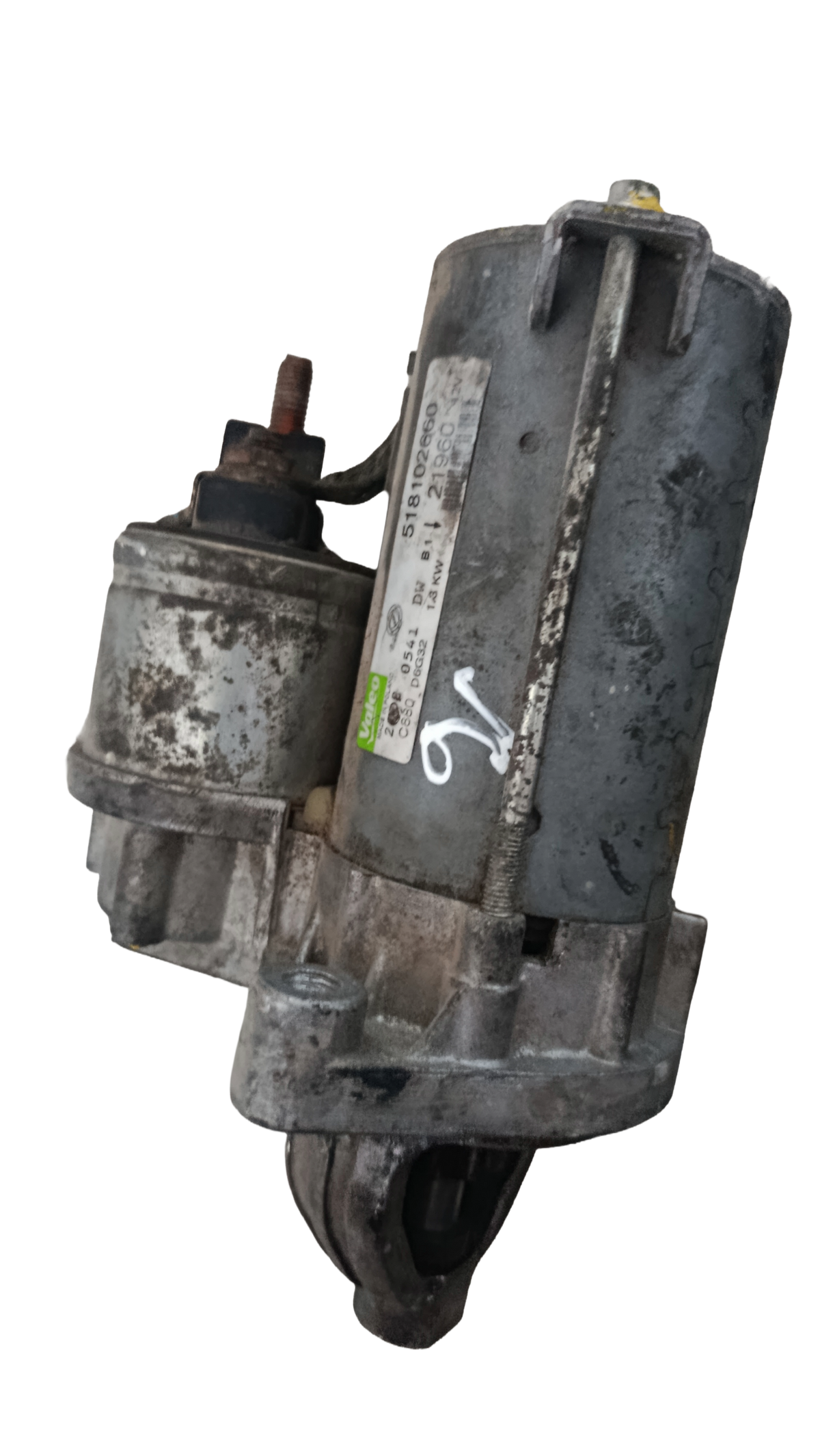 Démarreur – Fiat 500 / Punto / Linea / Fiorino / Doblo – 1.3 D Multijet (Diesel) – 2005-2026 Référence OE : 518102660