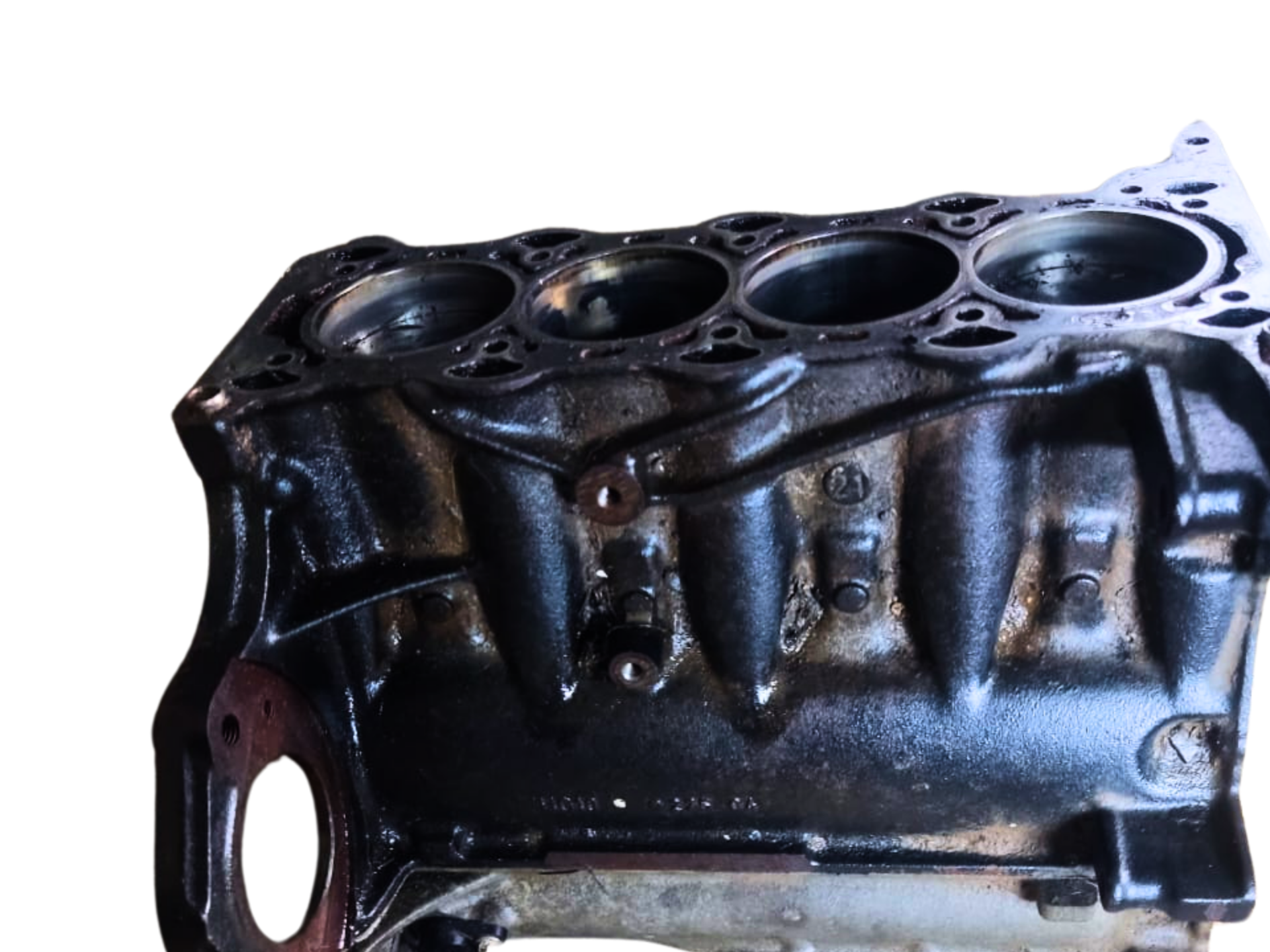 Bloc moteur inférieur d'occasion ]  24450960 opel corsa c  d astra g h mervia a tigra b agilia a b combo c  1.2 1.4 16v