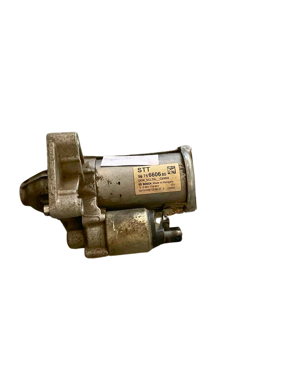 Démarreur  9675660680 ,bosch  peugot citroen/207 208 308 c3 c4 ds3 partner berlingo 1.4 1.6