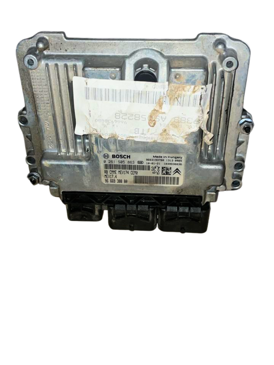 Calculateur moteur – PEUGEOT 3008 I (T84) 1.6 VTi – 2009–2012 9666938880