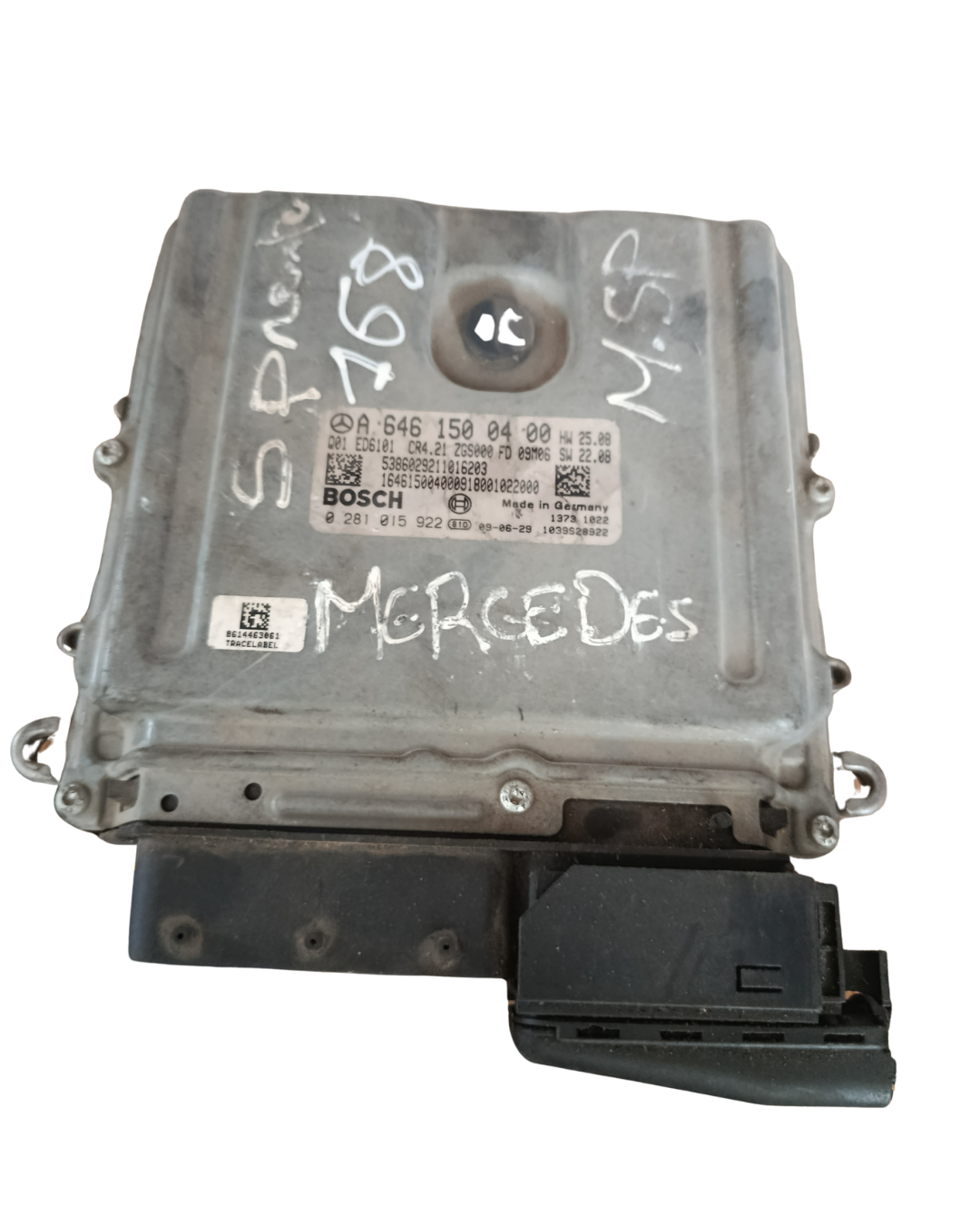Calculateur 0281015922 (Bosch  Diesel Mercedes 2.2 CDI 150 ch) vito sprinter