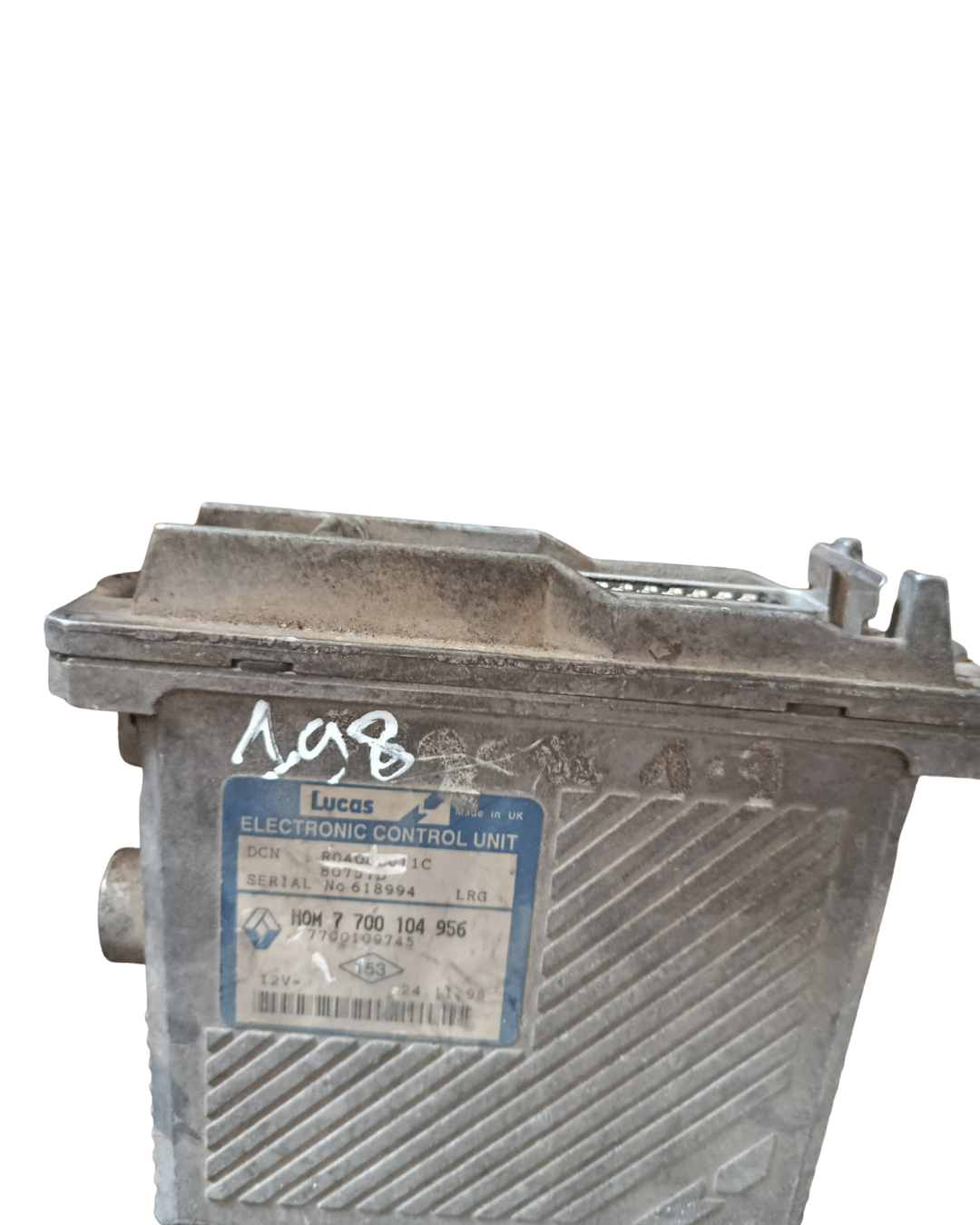 Calculateur moteur 7700104956  Lucas / Renault – Diesel 1.9 D clio2 kangoo1 megane1  scenic1 (Copie)