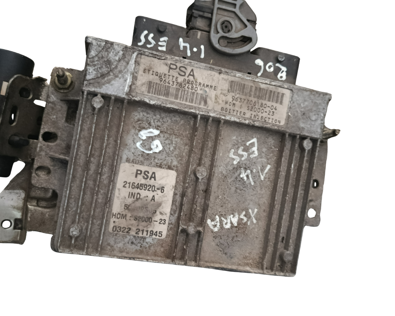 Calculateur moteur SAGEM 9643782680 /xsara2 206 /1.4i
