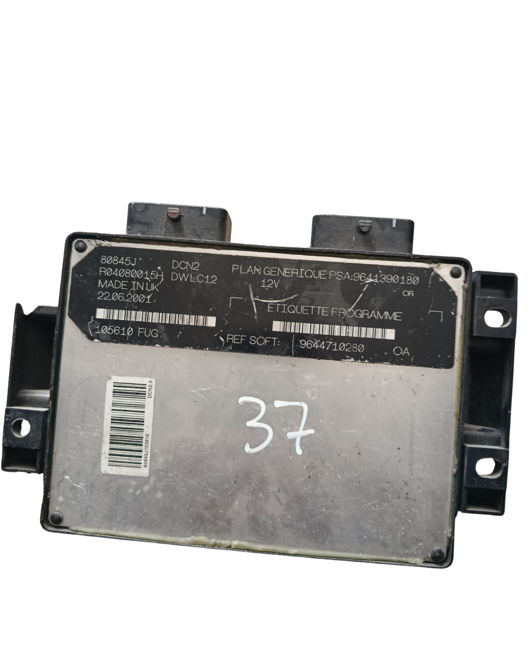Calculateur 9644710280 /206 partner1 perlingo1/1.9d