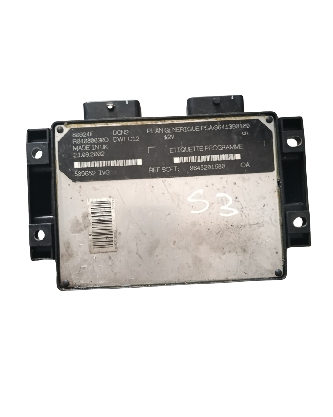Calculateur moteur Lucas DCN-2 – Réf. 9648201580 /206 306 partner1 2 berlingo1 2 xsara xantia c15/ 1.9d (Copie)