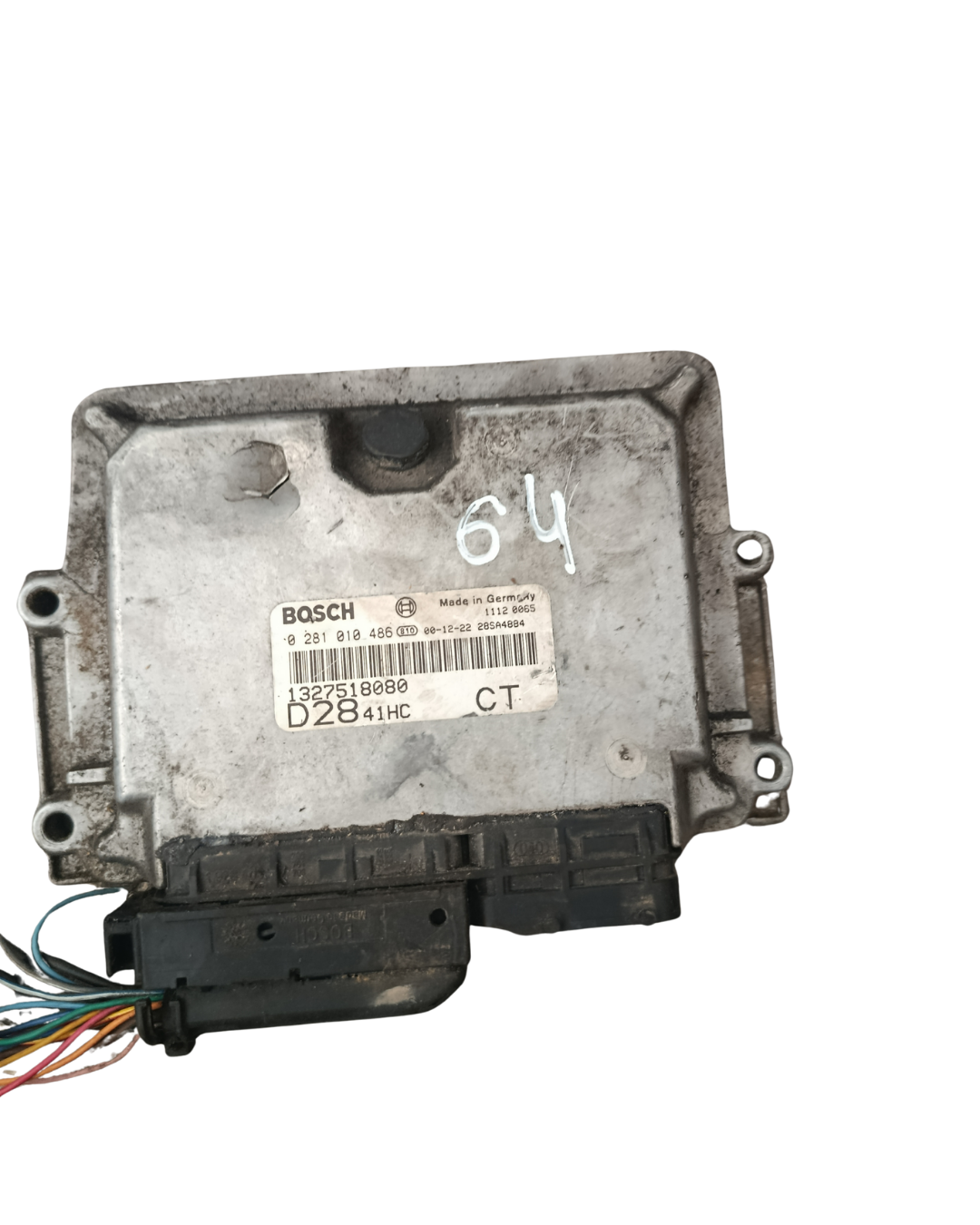 Calculateur 0281010486 FIAT DUCATO2 PEUGEOT BOXER 2 JUMPER 2 2.8  JTD 2.8 HDI