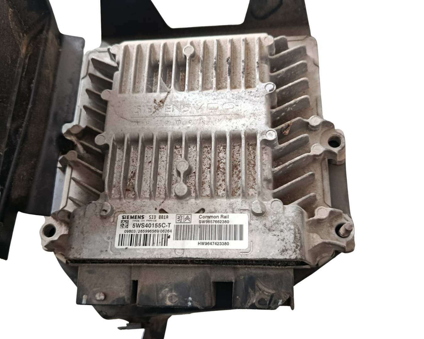 Calculateur moteur 5WS40155C-T (Siemens SID801A) 2.0 peugeot citroen \partner berlingo 307 308 1  c4 1 c5 2 scudo2 ducato3